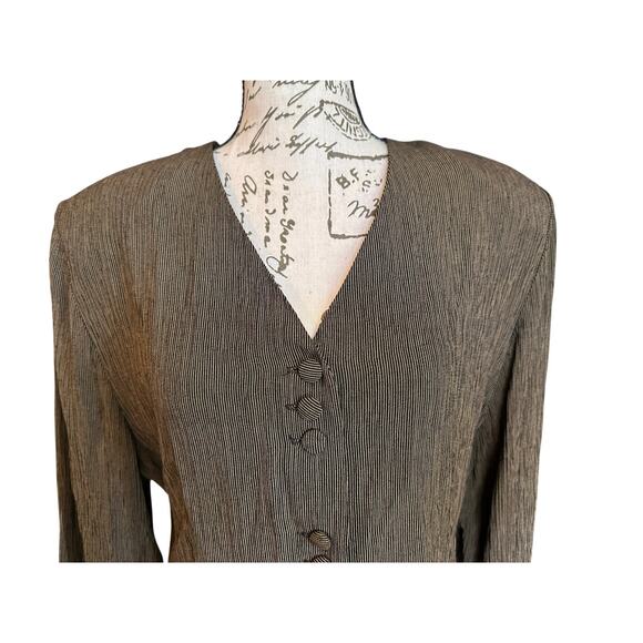 NWT Vintage IN MODA 90s Button Front Dress NWT Junior L / Women’s S Minimamist - Picture 2 of 8